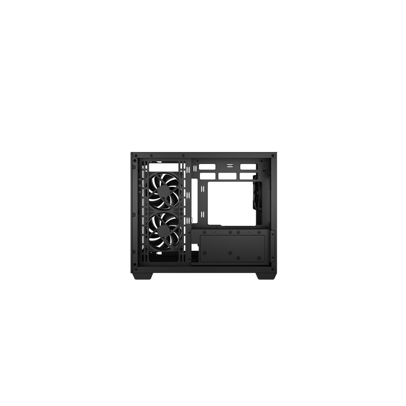 Ohišje DeepCool CG330 3F, micro-ATX, črno