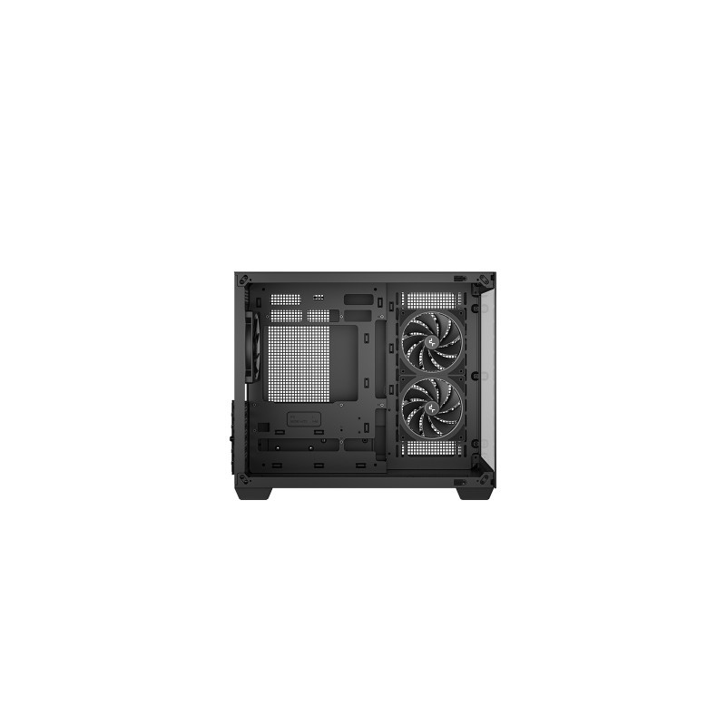 Ohišje DeepCool CG330 3F, micro-ATX, črno
