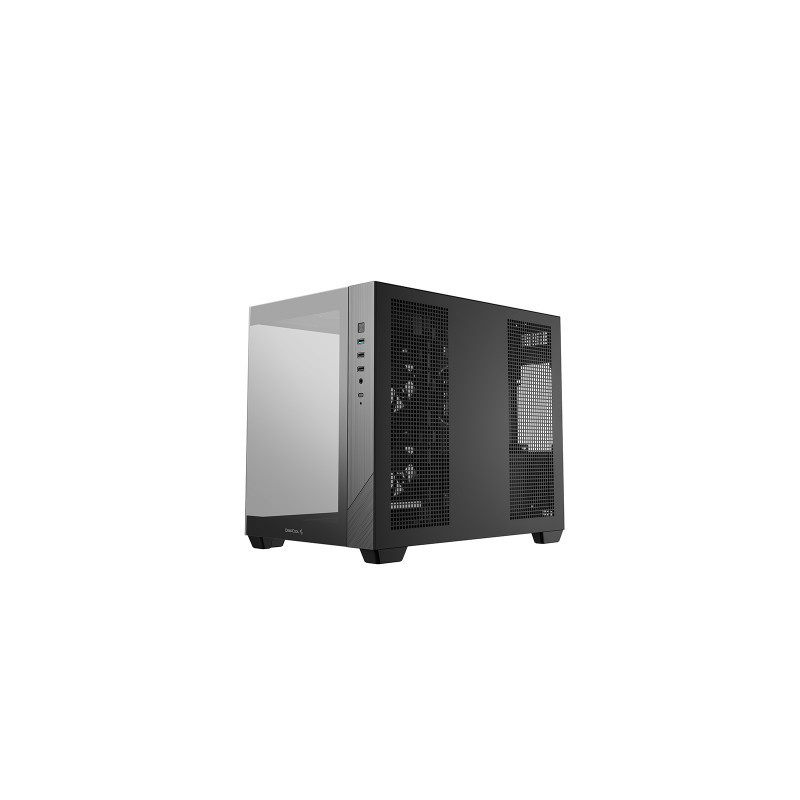 Ohišje DeepCool CG330 3F, micro-ATX, črno