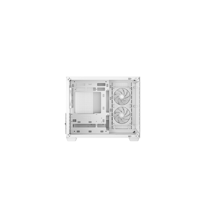 Ohišje DeepCool CG330 3F WH, micro-ATX, belo