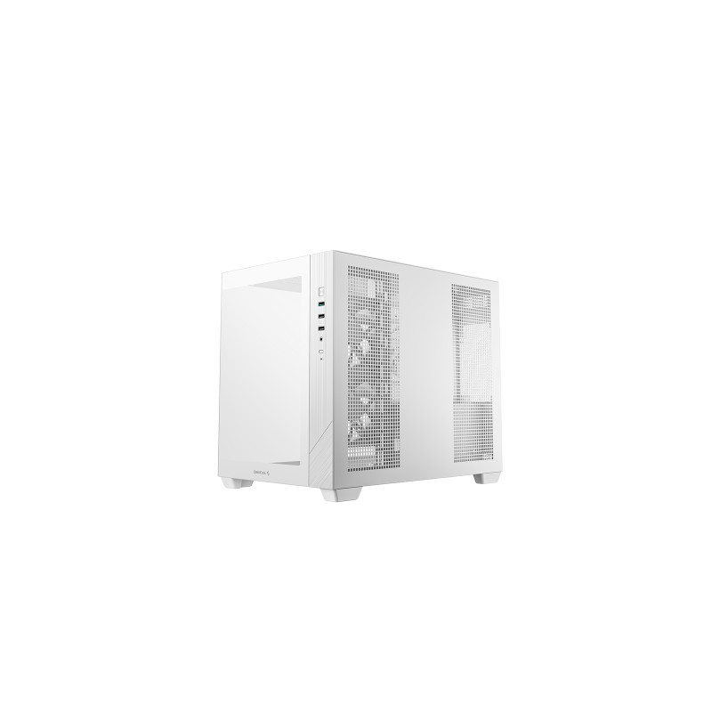 Ohišje DeepCool CG330 3F WH, micro-ATX, belo