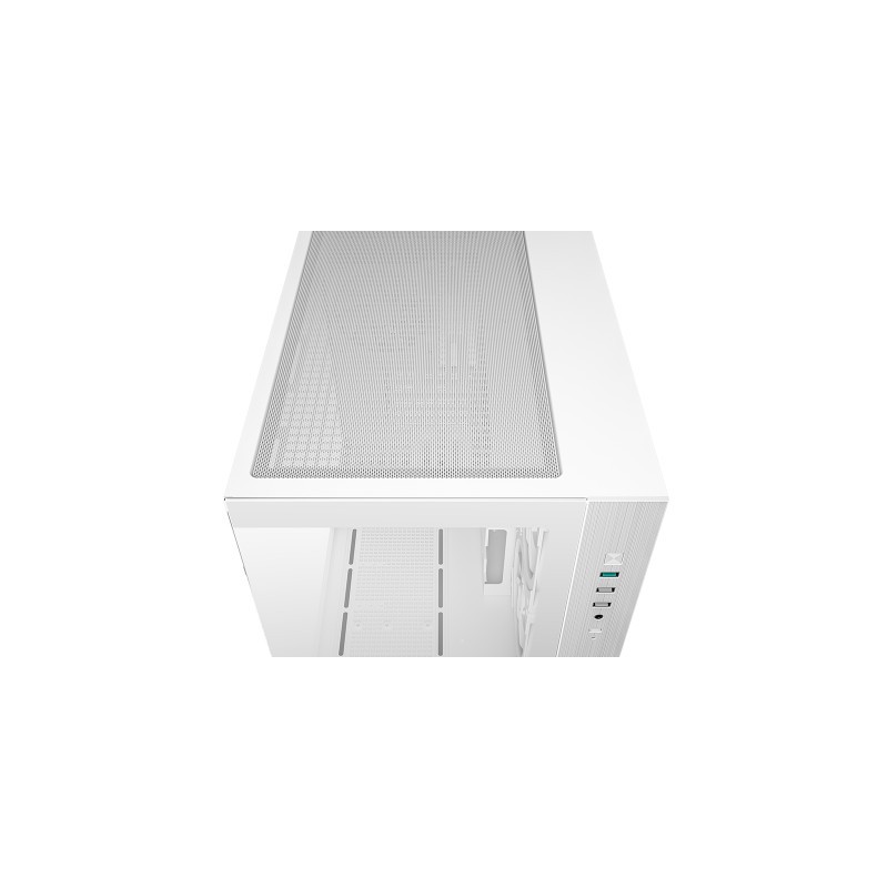Ohišje DeepCool CG330 3F WH, micro-ATX, belo