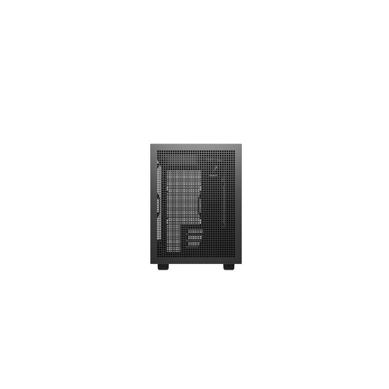 Ohišje DeepCool CH260 Wood, Micro-ATX, črno