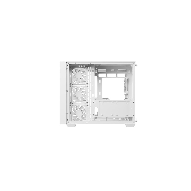 Ohišje DeepCool CG530U 4F WH, ATX, Midi-Tower, belo