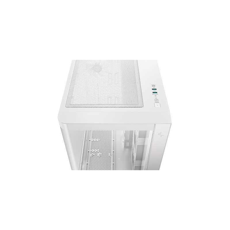 Ohišje DeepCool CG530U 4F WH, ATX, Midi-Tower, belo