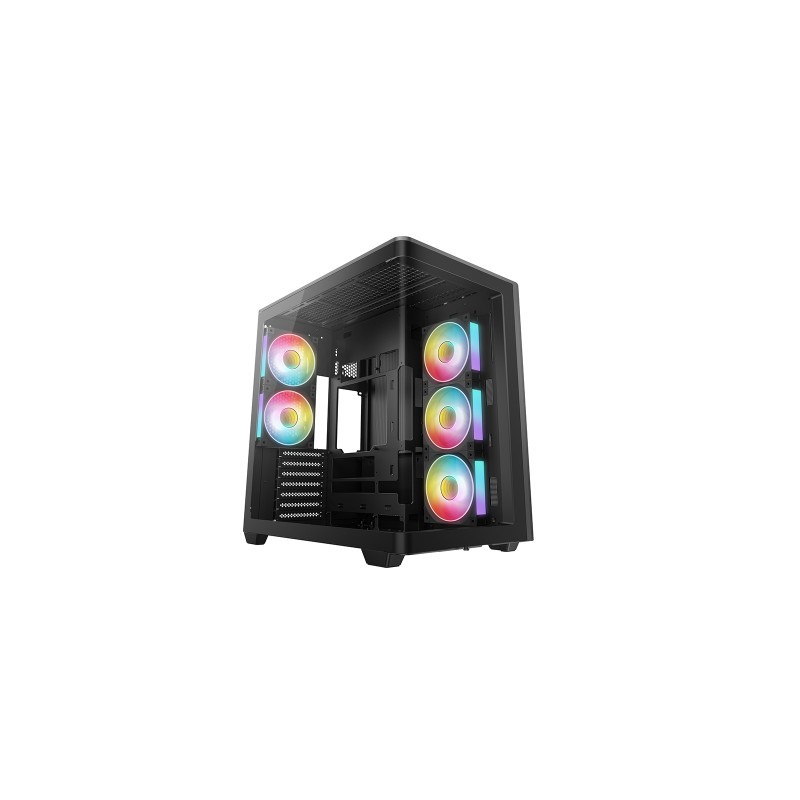 Ohišje DeepCool CG590U 5F, ATX, Midi-Tower, črno