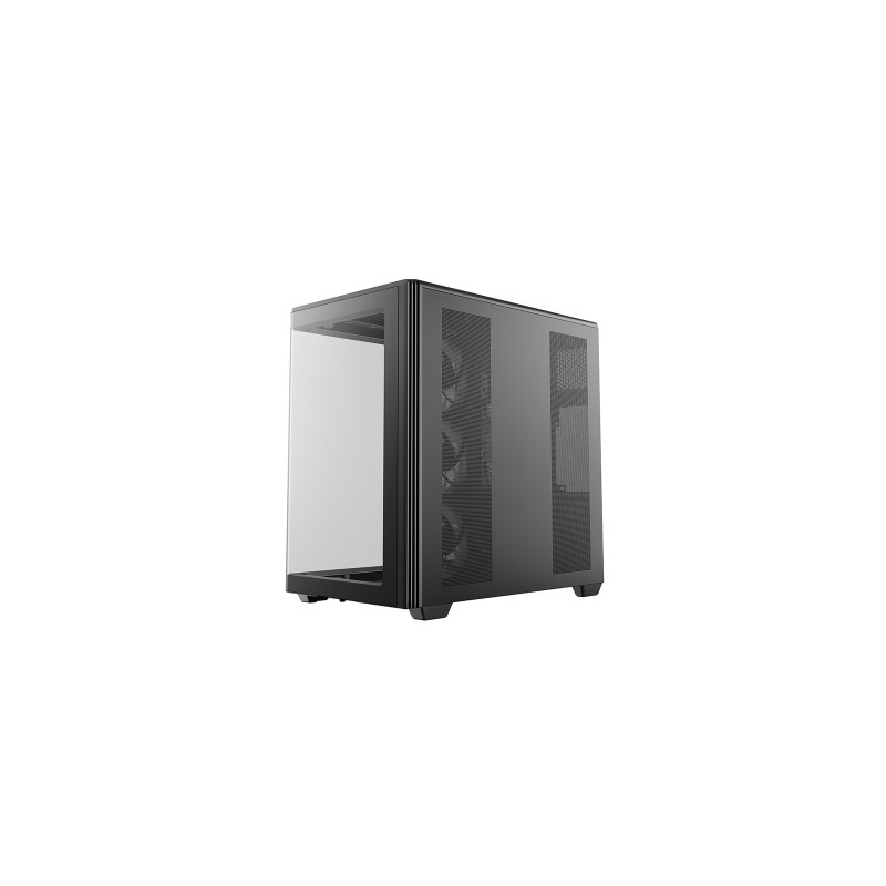 Ohišje DeepCool CG590U 5F, ATX, Midi-Tower, črno
