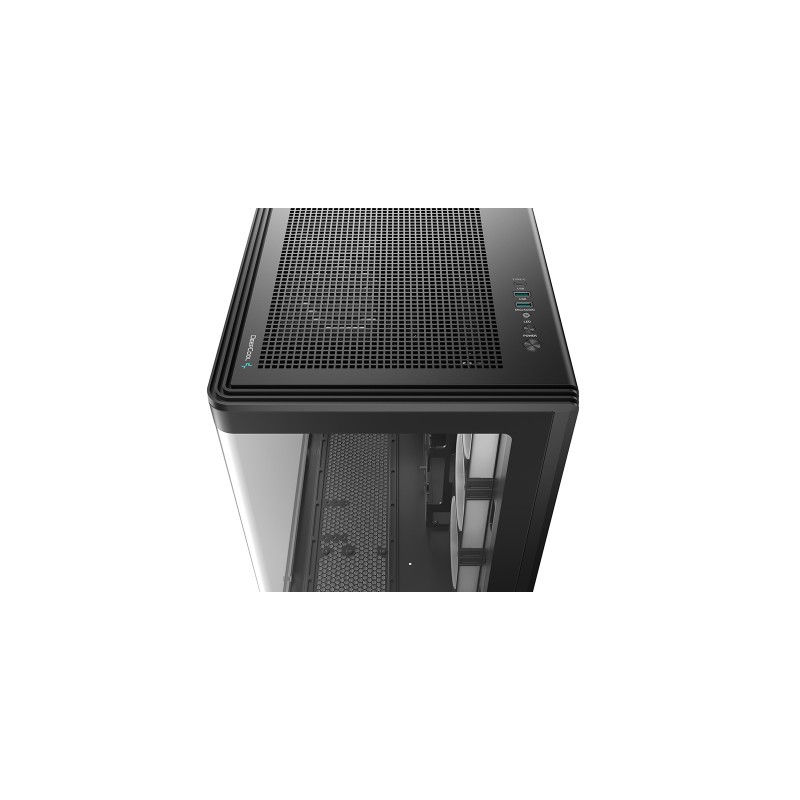 Ohišje DeepCool CG590U 5F, ATX, Midi-Tower, črno