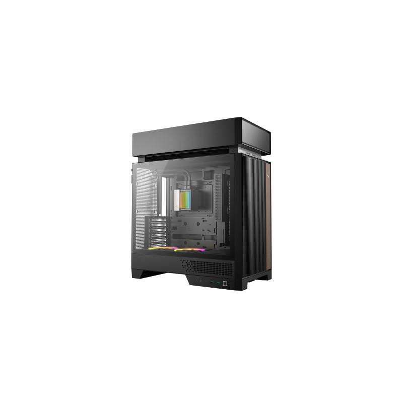 Ohišje DeepCool CL6600, AIO 360mm, ATX, Midi-Tower, črno