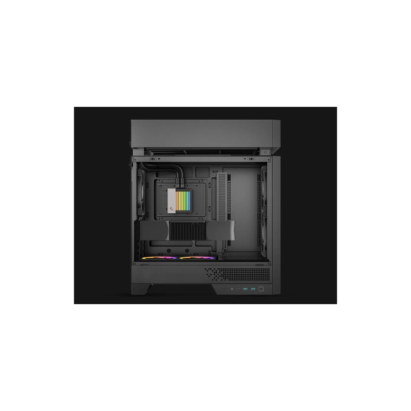 Ohišje DeepCool CL6600, AIO 360mm, ATX, Midi-Tower, črno