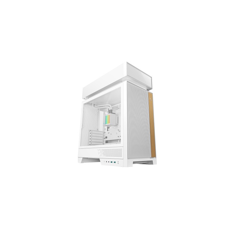 Ohišje DeepCool CL6600 WH, AIO 360mm, ATX, Midi-Tower, belo