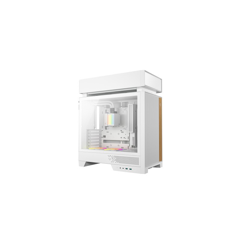 Ohišje DeepCool CL6600 WH, AIO 360mm, ATX, Midi-Tower, belo