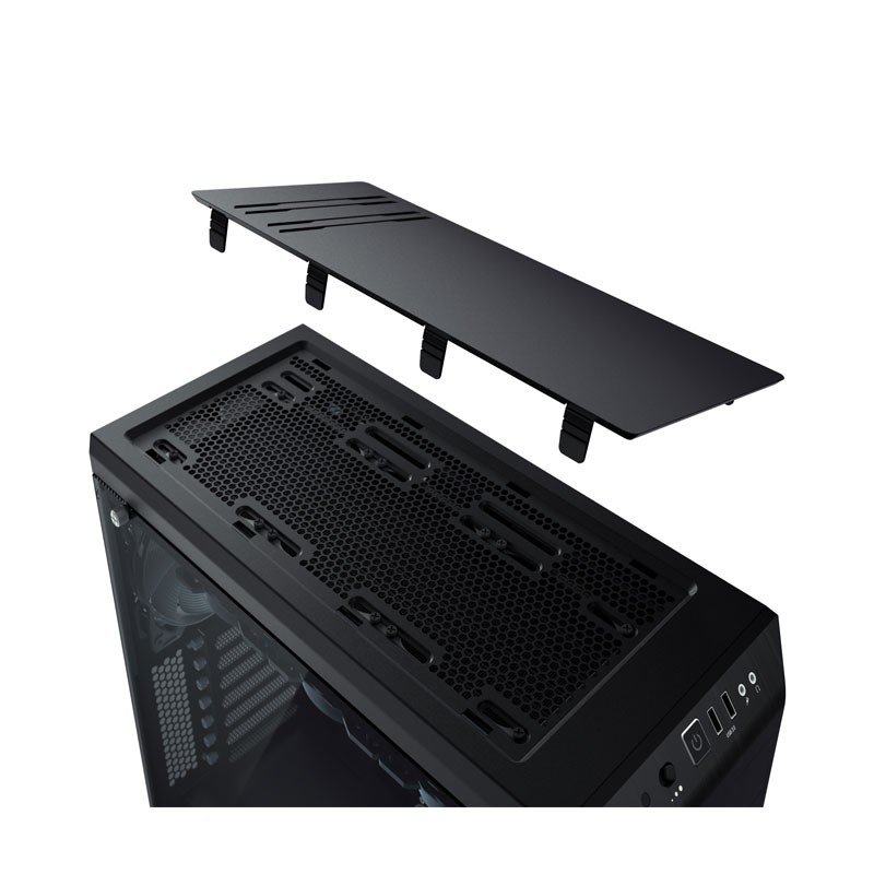 Ohišje ATX be quiet! PURE BASE 600 (BGW20), črno/oranžno