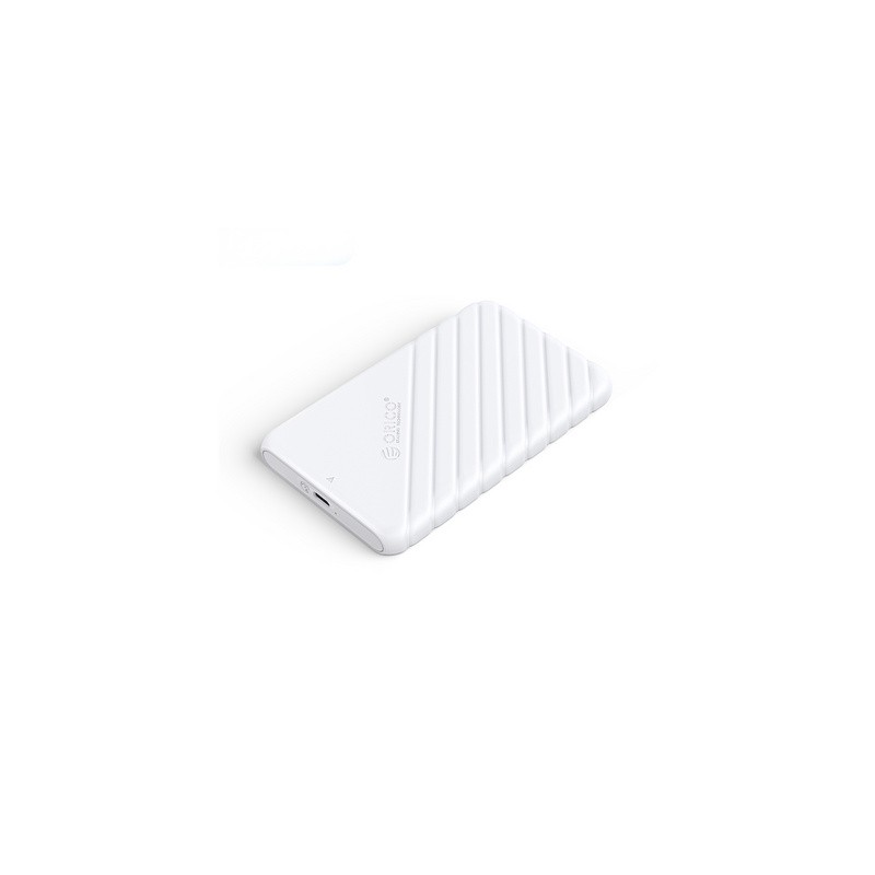 Zunanje ohišje za 2,5 HDD/SSD, USB-C 3.1 v SATA3, belo, ORICO 25PW1C-C3