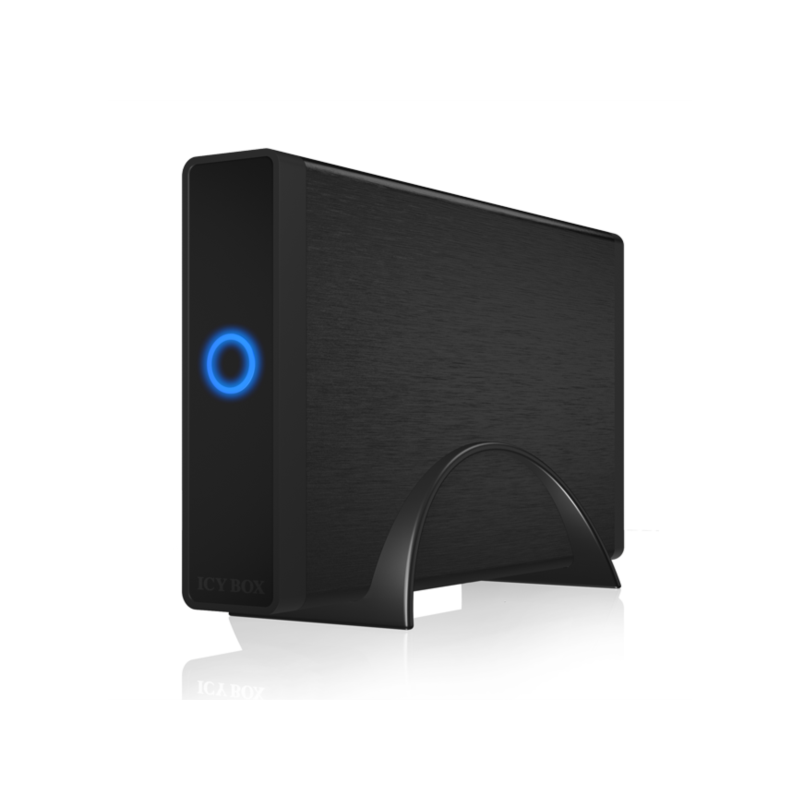 Icybox IB-377U3 zunanje ohišje, 3.5 SATA, USB 3.0, črno