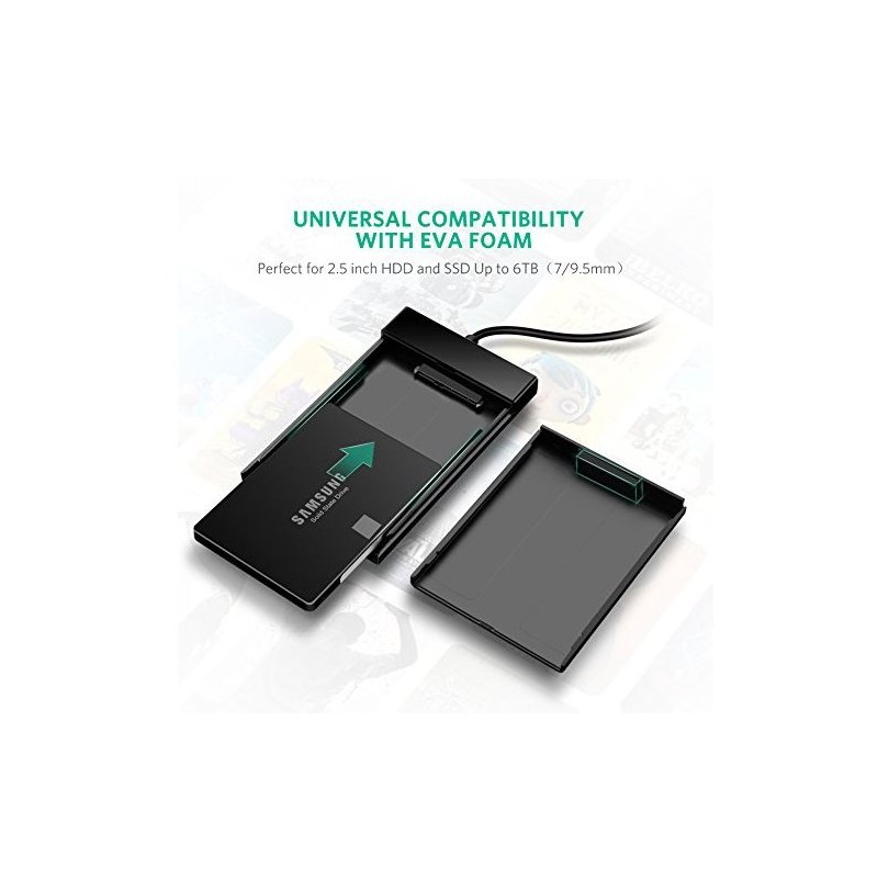 Ohišje za disk HDD Ugreen 2.5 USB 3.0 na SATA