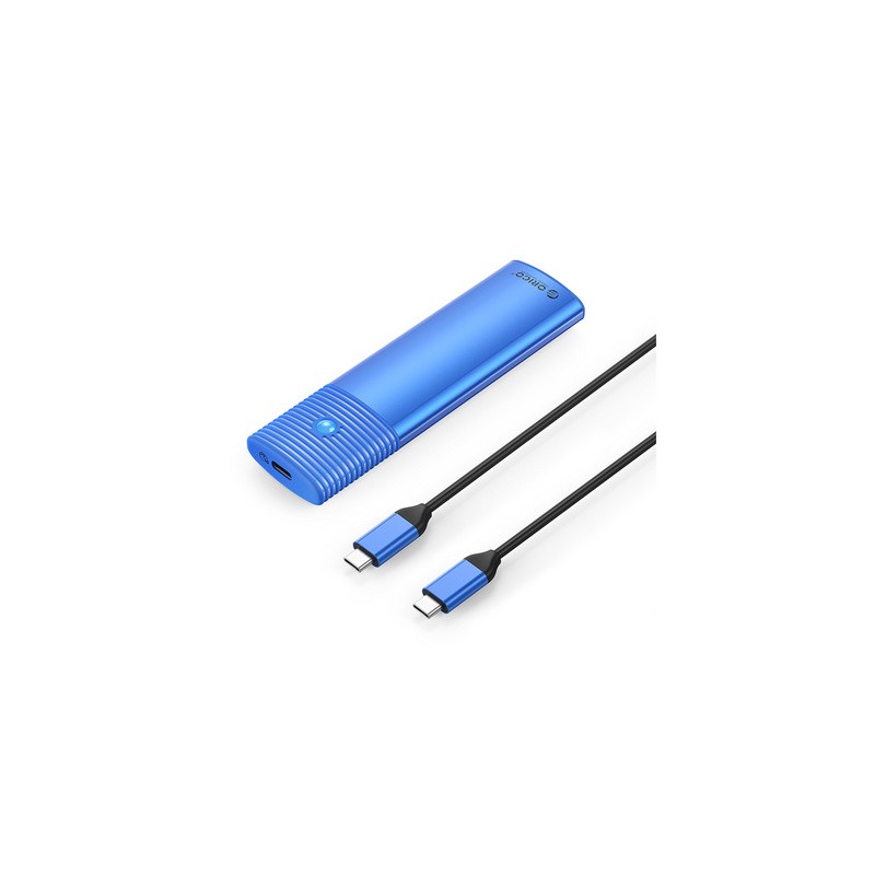 Zunanje ohišje za M.2 NVMe 2230-2280 v USB-C, aluminij, modro, ORICO PWM2-G2