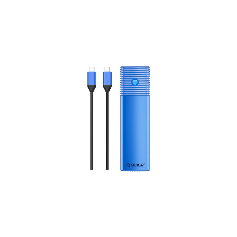 Zunanje ohišje za M.2 NVMe 2230-2280 v USB-C, aluminij, modro, ORICO PWM2-G2