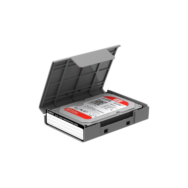 Zaščitni ovitek za HDD 3,5, antistatičen, siv, ORICO PHP35-V1