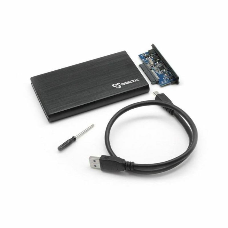 Zunanje ohišje za disk 6cm USB 3.0 HDC-2562 SBOX ALU črno