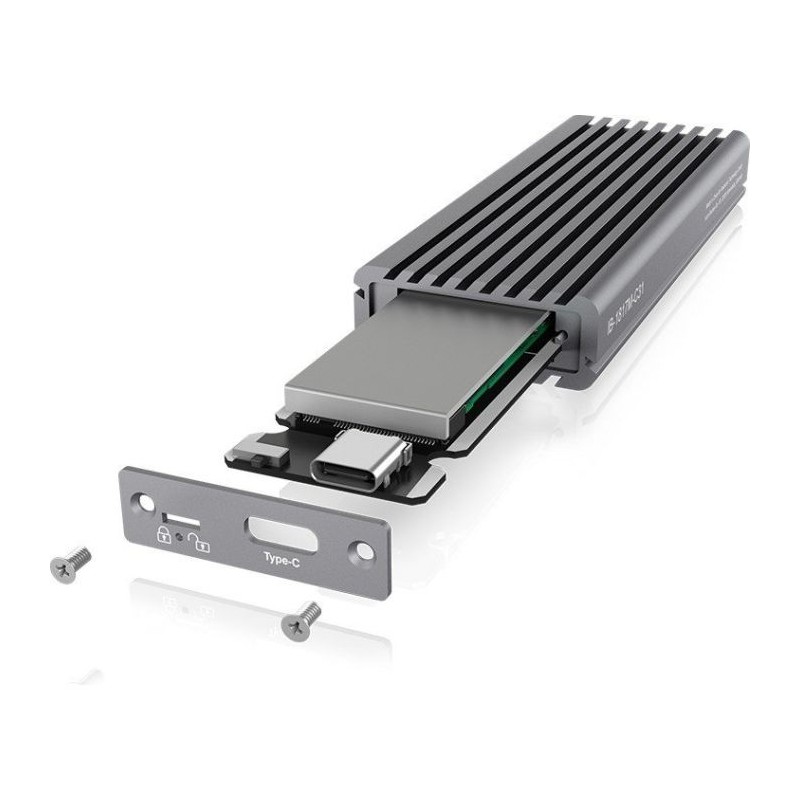 Ohišje za disk IcyBox USB 3.1 za M.2 NVMe SSD