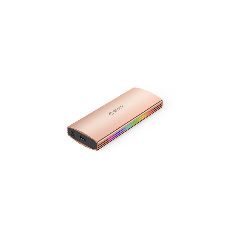 Zunanje ohišje za M.2 NVMe v USB-C 3.2, zlato-roza, ORICO M2R2-G2