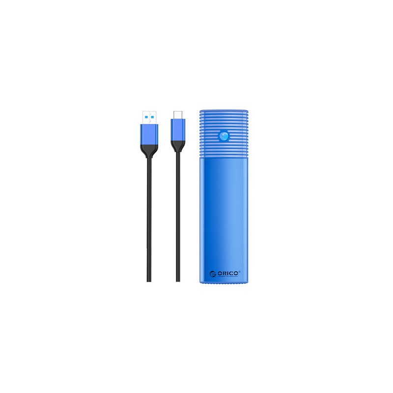 Zunanje ohišje za M.2 SATA v USB-C 3.2, modro, ORICO PWM2