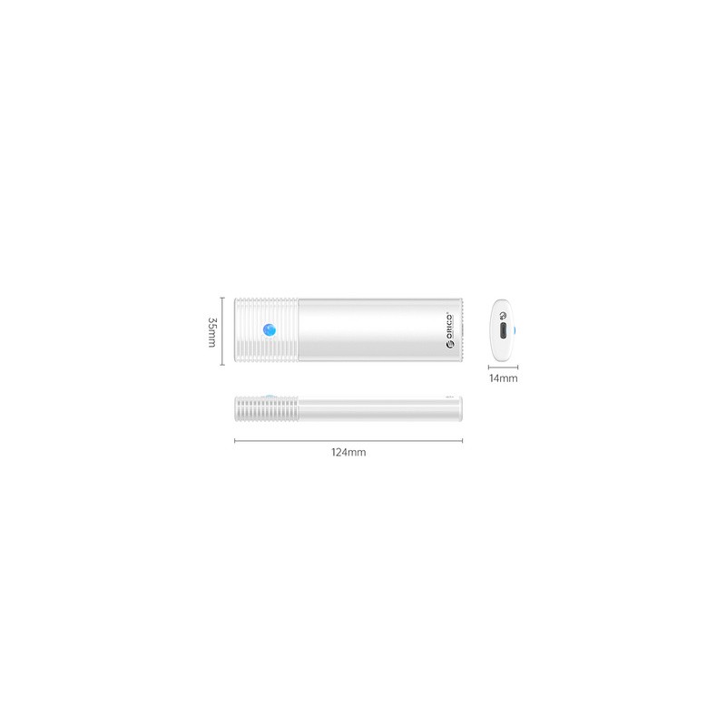 Zunanje ohišje za M.2 NVMe v USB-C 3.2 Gen, siva, ORICO PWM2-G2
