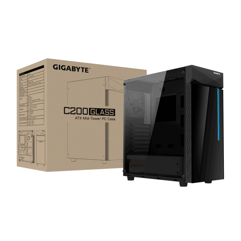 Ohišje ATX GIGABYTE C200 (GB-C200G)