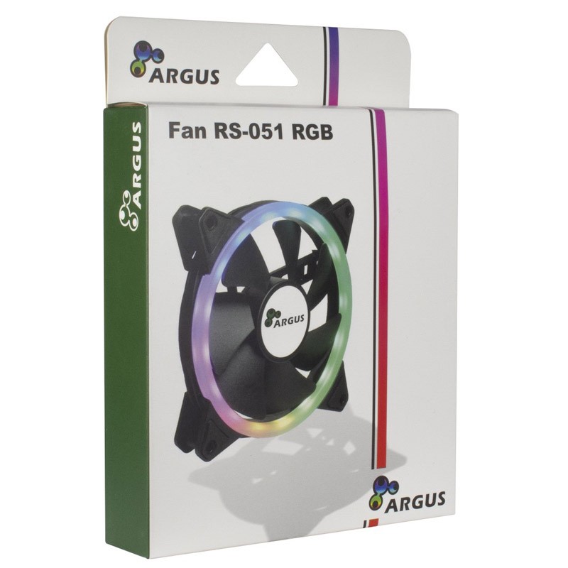 Ventilator INTER-TECH ARGUS RS-051, 120mm, RGB