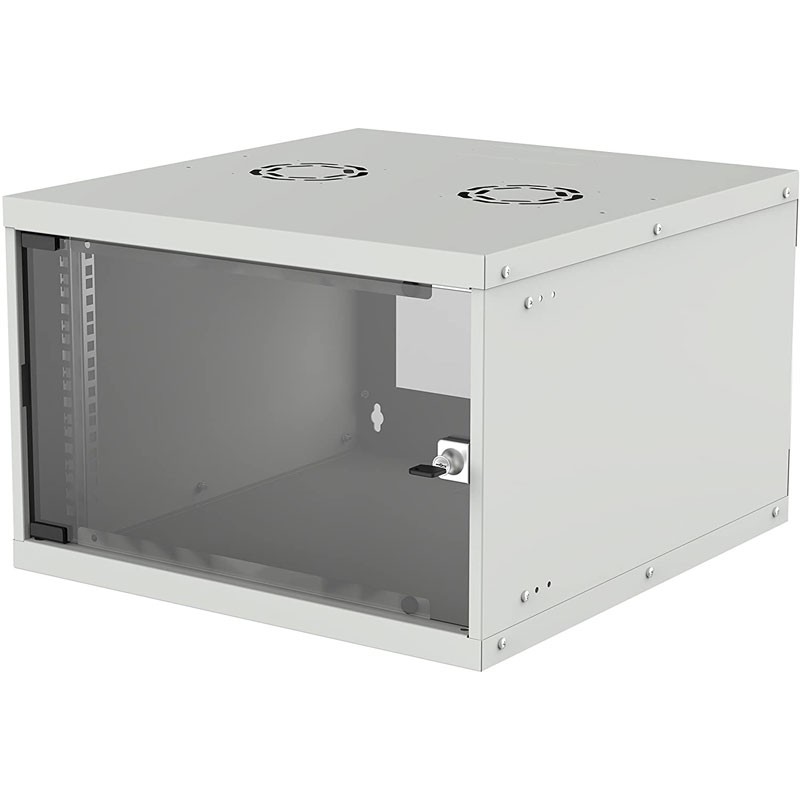 Zidna komunikacijska omara INTELLINET Basic 19, 6U, 540x400, siva