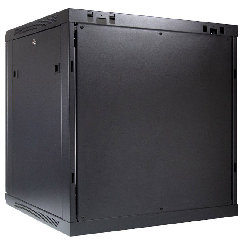 Zidna komunikacijska omara INTER-TECH SMA-6612 19", 12U, 600x600, črna