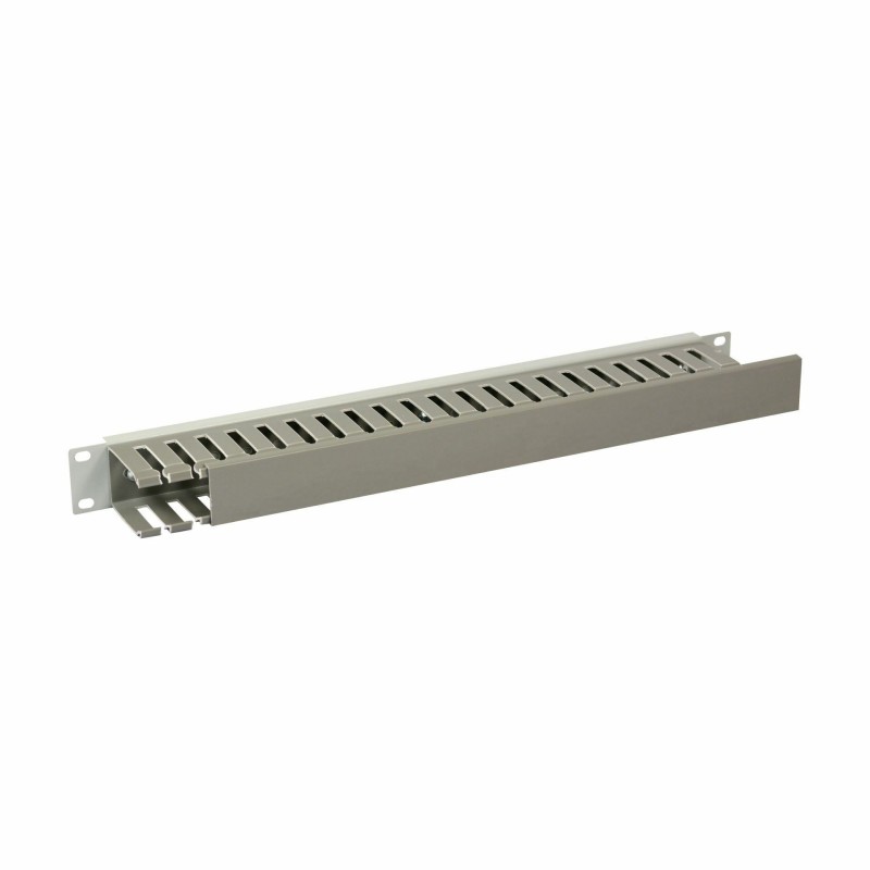 Organizator kablov 48cm 1U s pokrovom eno- stranski Triton