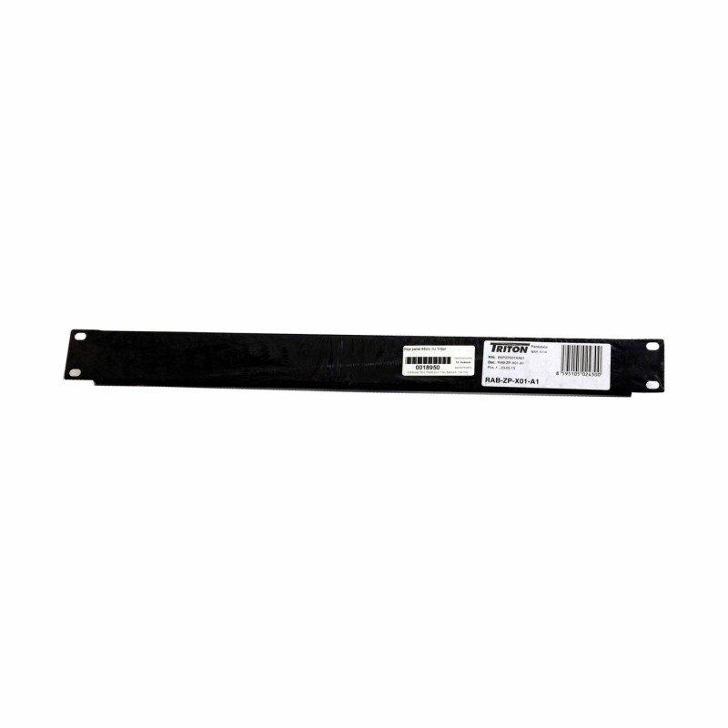 Slepi panel 48cm 1U Triton črn RAB-ZP-X01-A1