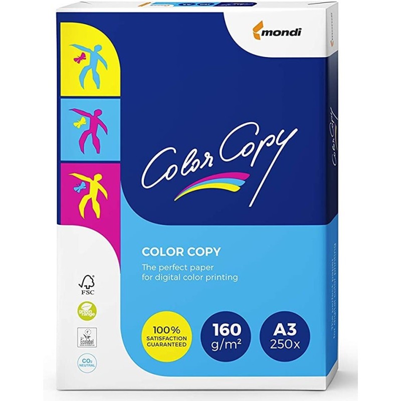 Papir color copy A3 160gr 1/250