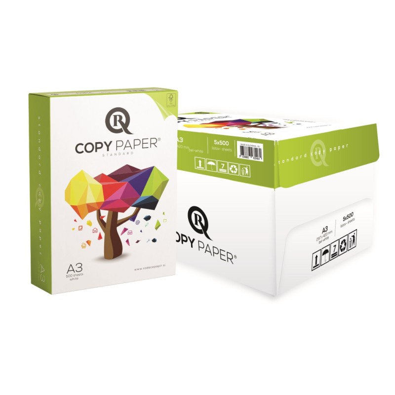 Papir R-copy, A3, 80g, 1/500