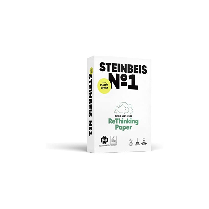 Papir recycled steinbeis a4 80g 1/500