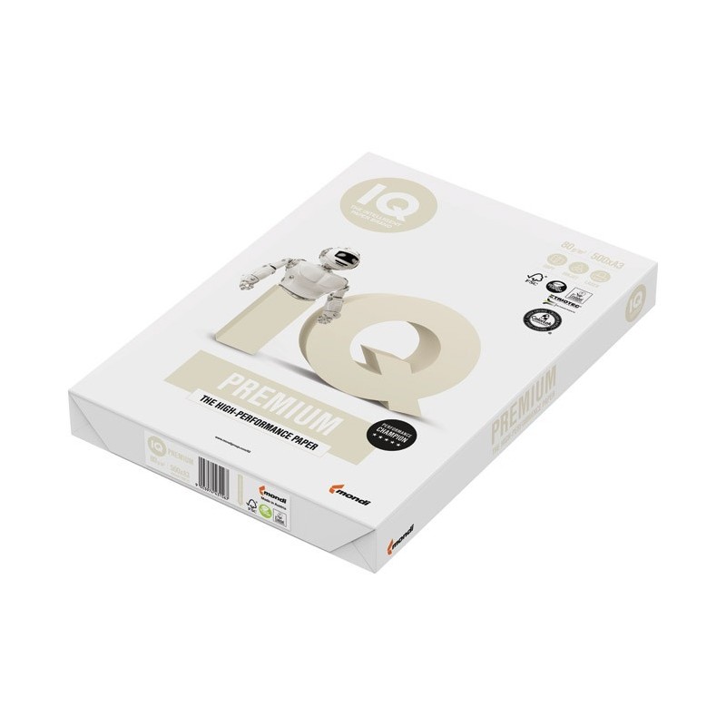 Papir iq premium triotech A3 80 gr