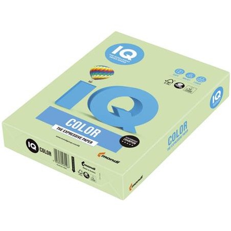Papir barvni A4 120g iq pastel zelena mg28 1/250