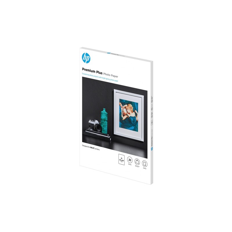 Papir HP Premium Glossy, A4, 300g, 20/1, CR672A