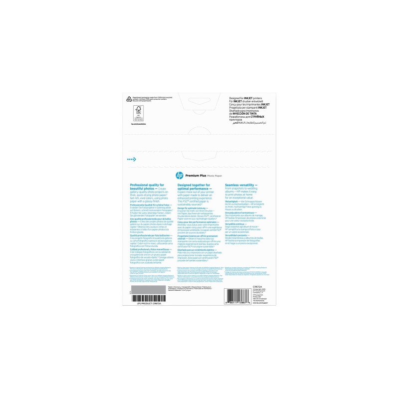 Papir HP Premium Glossy, A4, 300g, 20/1, CR672A