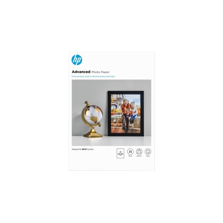 Papir HP Advanced Glossy Photo 250 g/m2 A4 (25 listov)