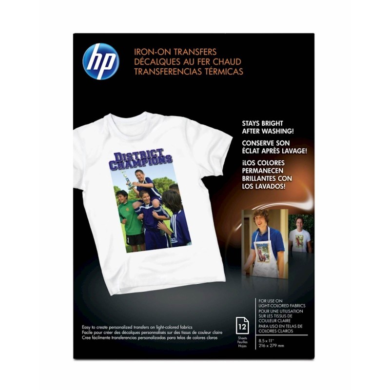 HP Iron-On T-Shirt transfer 10 listov C6050A