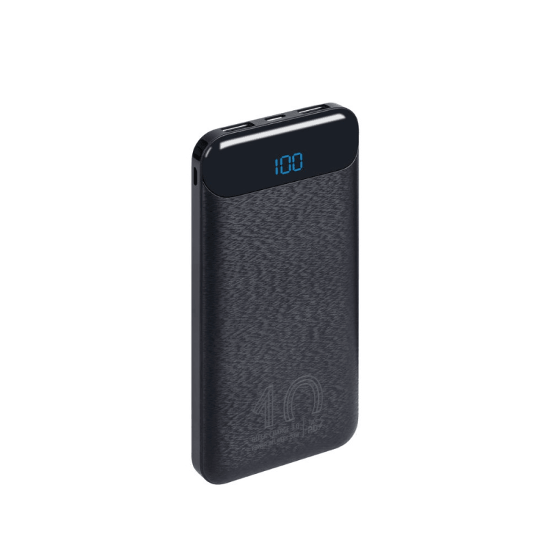Prenosna baterija 10000mAh Quick Charge 3.0 Rivacase VA2540, črna