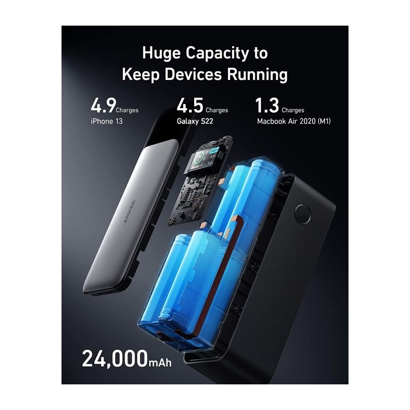Prenosna baterija Powerbank Anker prenosna baterija PowerCore 737 140W, A1289011
