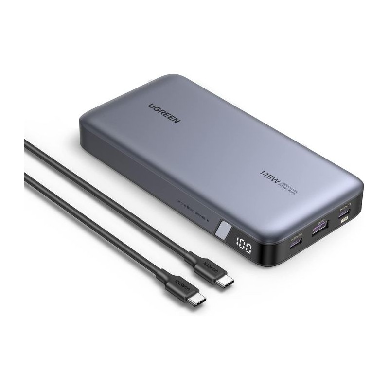 Prenosna baterija Ugreen 145W 25000mAh za prenosni računalnik, 3 port