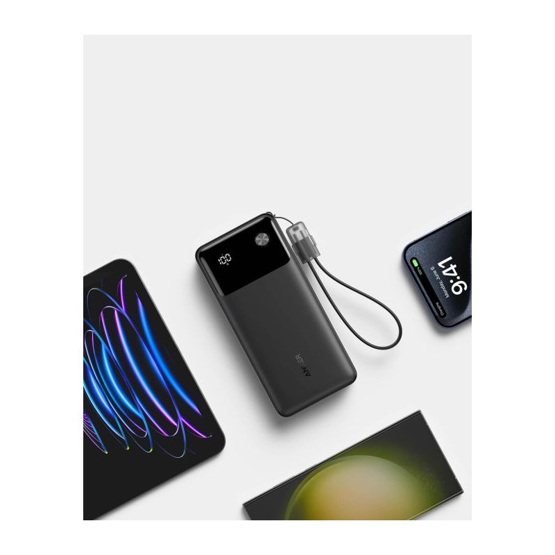 Prenosna baterija Anker Powerbank 20000 mAh, USB-C, črn