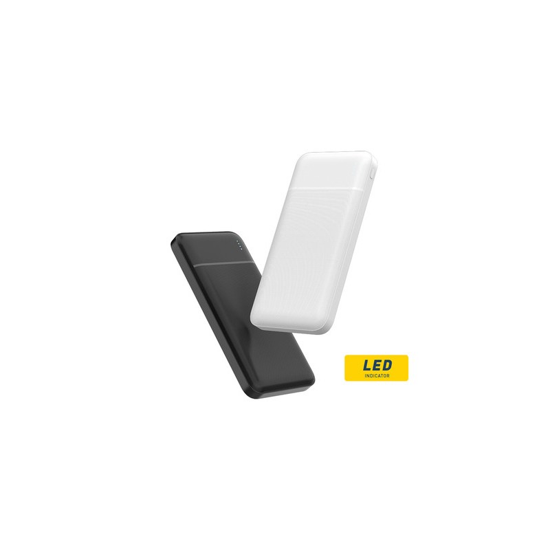 Prenosna baterija Powerbank Platinet 10.000mAh, Type-C, bela