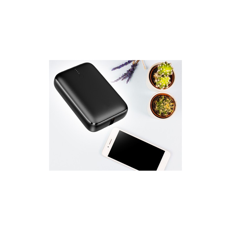 Prenosna baterija Powerbank Platinet PMPB10DL104B, 10.000mAh, USB-C, črn