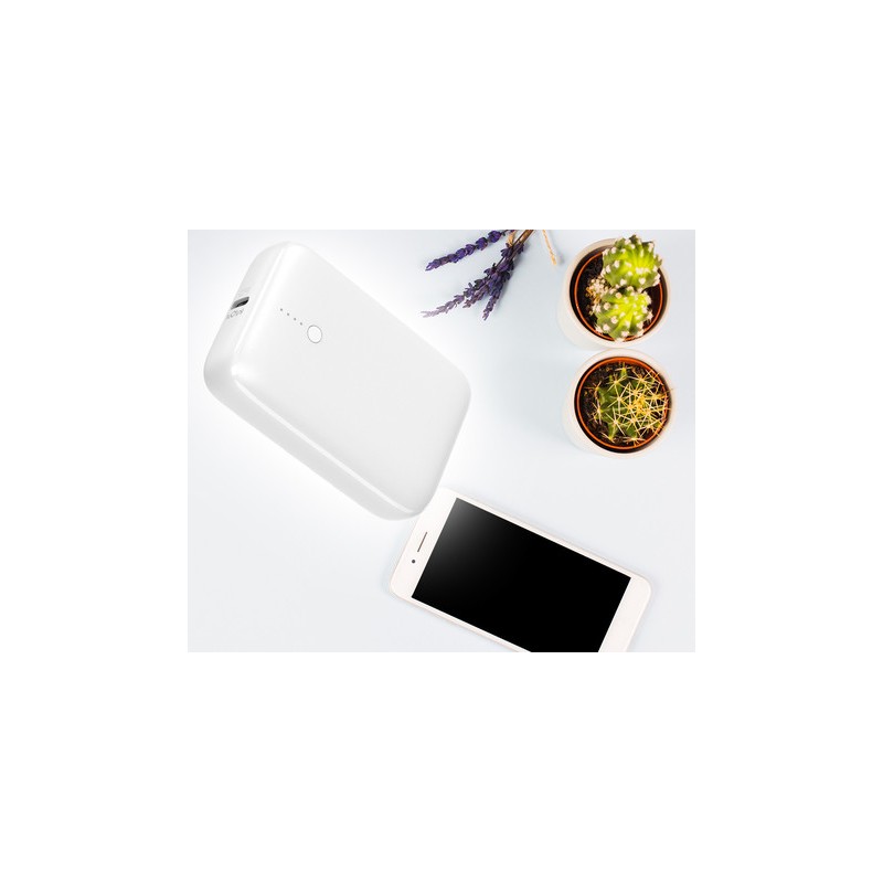 Prenosna baterija Powerbank Platinet PMPB10DL104W, 10.000mAh, USB-C, bel